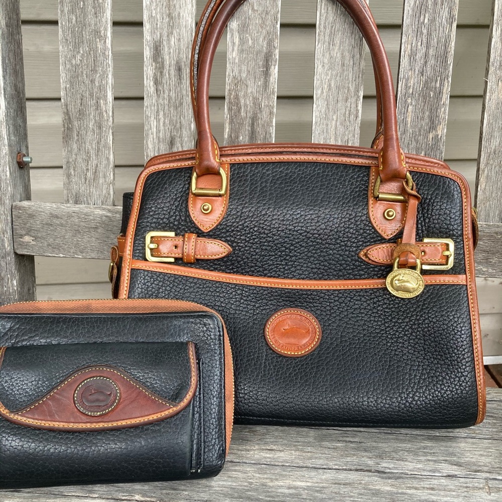 80’s Vintage Dooney and Bourke satchel Purse